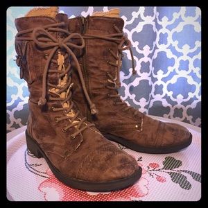 Roxy Seattle III zippered combat boot